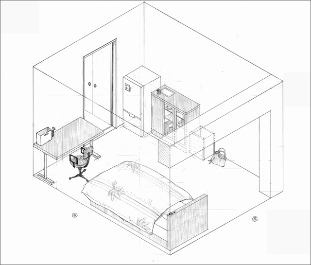 透視図法サンプル1