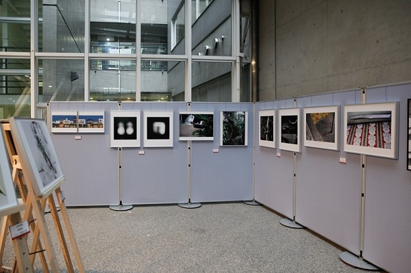 東京造形大学の写真展示ブース