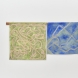 ” ３枚のヘビの絵”2021 variable size，acrylic and pencil on unstretched canvas，wood，pin，photo : Osamu SAKAMOT