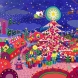 髙島屋「Very Berry Christmas」メインビジュアルイラストレーション 2022